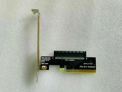 PCIe X8 Riser card for HP FlexibleLOM 2Port GbE 331FLR 366FLR 544FLR 561FLR - Image 1 of 4