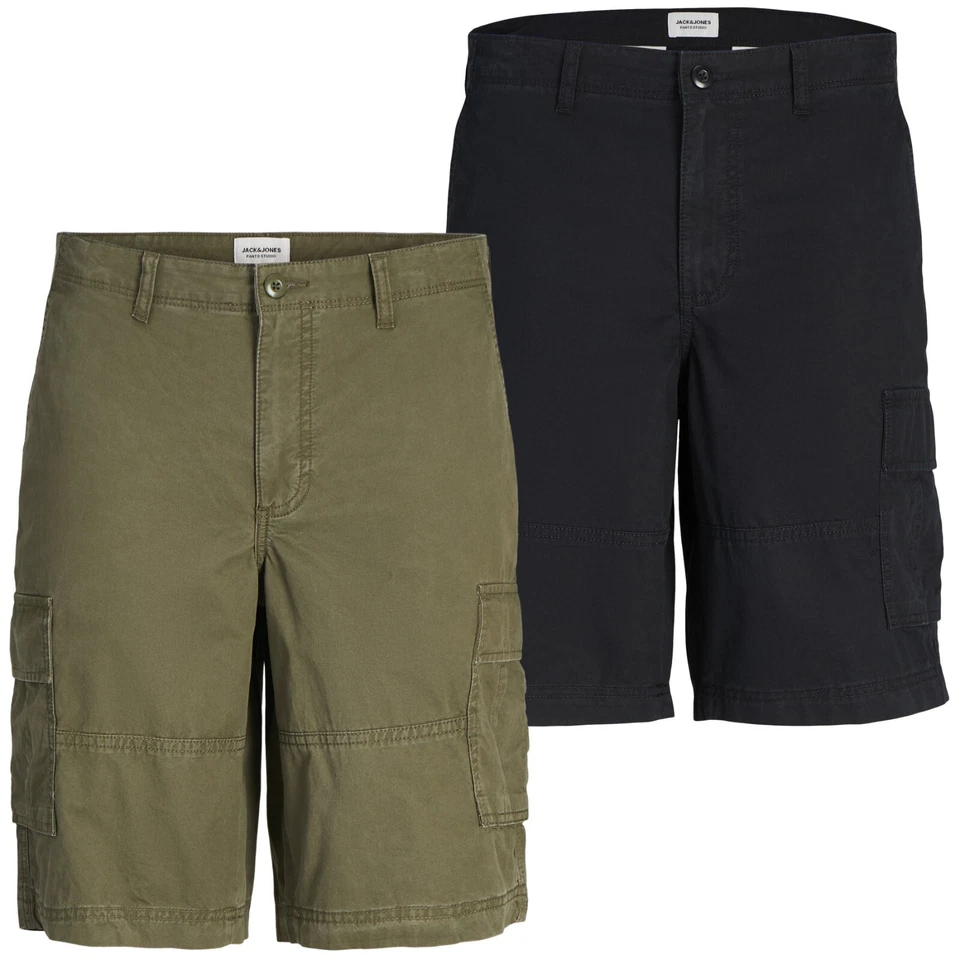 Pantalón corto cargo Jack & Jones para hombre - ajuste relajado Foto 1 de 1