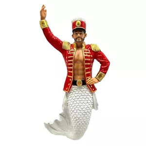 December Diamonds 55-55474 Nut Cracker Merman Ornament, 7 Inches - Picture 1 of 1