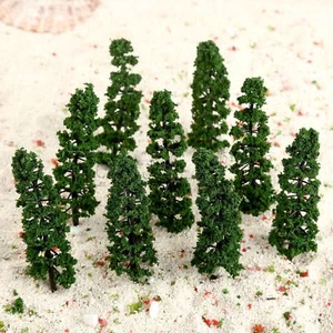 20Pcs Fir Trees Model Train Railway Diorama Street Scenery Layout HO OO 9cm - Picture 1 of 1
