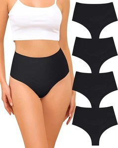 Levao Bauchkontrolle Tanga Shapewear für Damen High Waist Slips Unterwäsche Thon - Bild 1 von 6