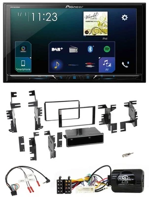 Pioneer Lenkrad Bluetooth USB 2DIN DAB Autoradio für Nissan Cube Frontier Juke N - Bild 1 von 4