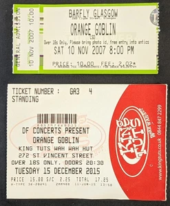 Orange Goblin Tickets (X2) - Glasgow Barfly 2007 & King Tuts 2015 - Bild 1 von 6