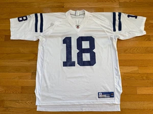 Reebok Peyton Manning Indianapolis Colts Trikot XXL weiß Gr. 2XL - Bild 1 von 4