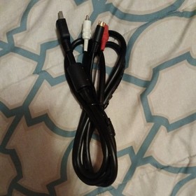 Official SEGA Dreamcast S-Video Cable Black HKT-8000 DC