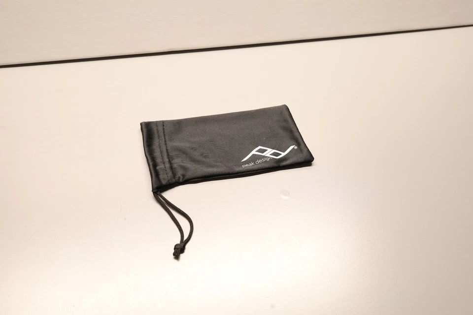 Peak Design Drawstring Accessory Bag/Pouch - Black - Open Box! - Image 1 of 1