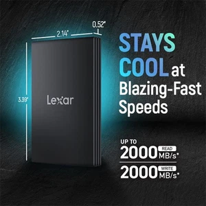 Lexar LAR700X002T-RNBNG Armor 700 2tb Ssd Portable Usb 3.2 Gen 2x2 - Picture 1 of 1