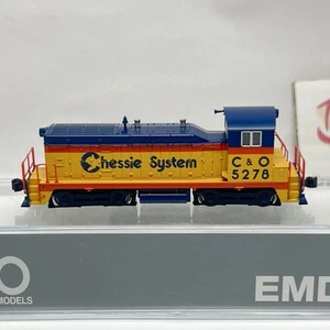 KATO N Scale 176-4358 C&O NW2 Diesel Switcher #5278 USED - Picture 1 of 11