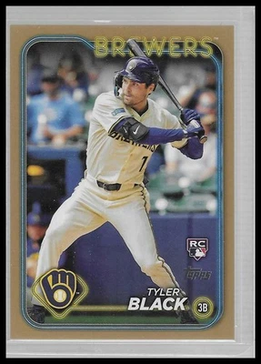 2024 Topps Update #US144 Tyler Black Gold #/2024 - Image 1 of 2