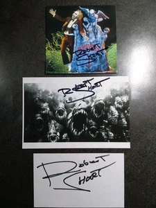 FOTO FIRMADA A MANO POR ROBERT SHORT 2- OSCAR WIN CRIATURE DISEÑADOR BEETLEJUICE & ET - Imagen 1 de 6