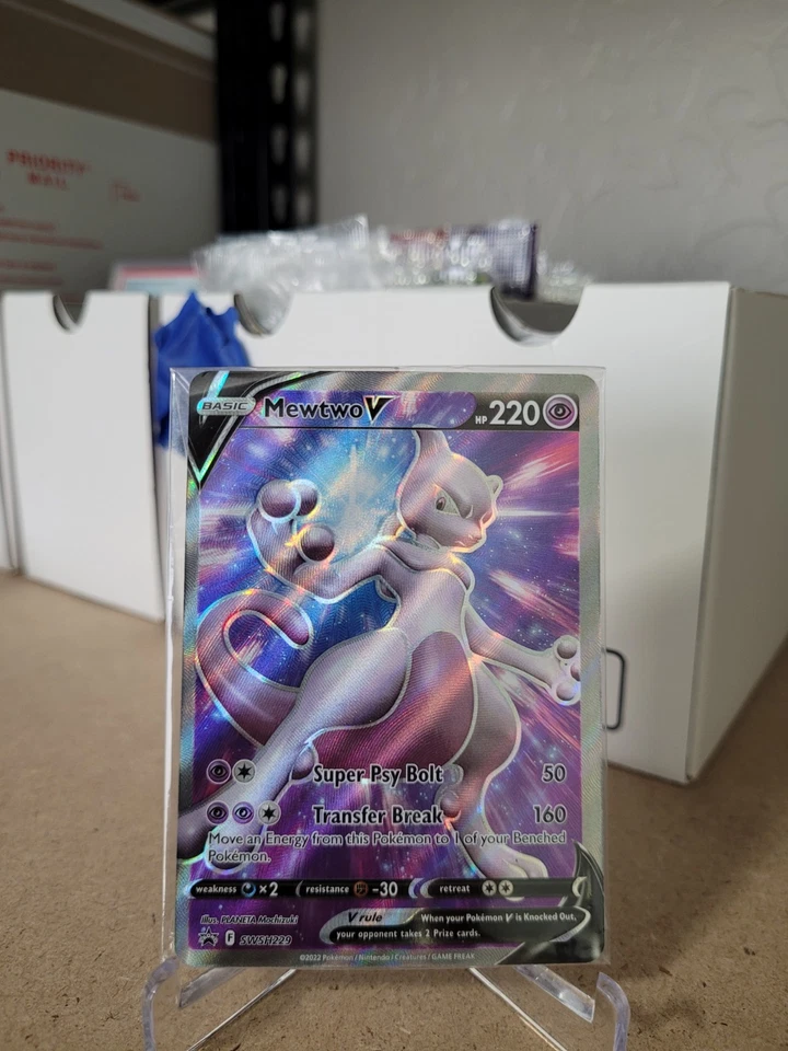 Mewtwo V SWSH229 SWSH: Sword & Shield Holo Sealed Promo Pokemon Card - Image 1 of 1
