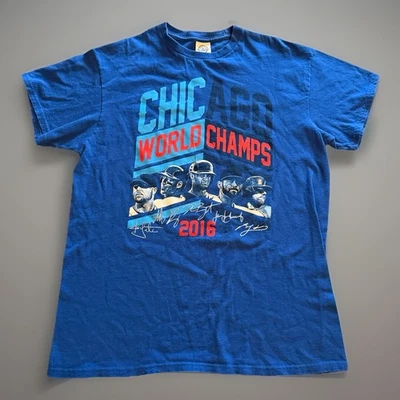 Chicago Cubs Shirt Medium World Champion 2016 Men’s Sport Baseball Delta Pro - Image 1 of 4