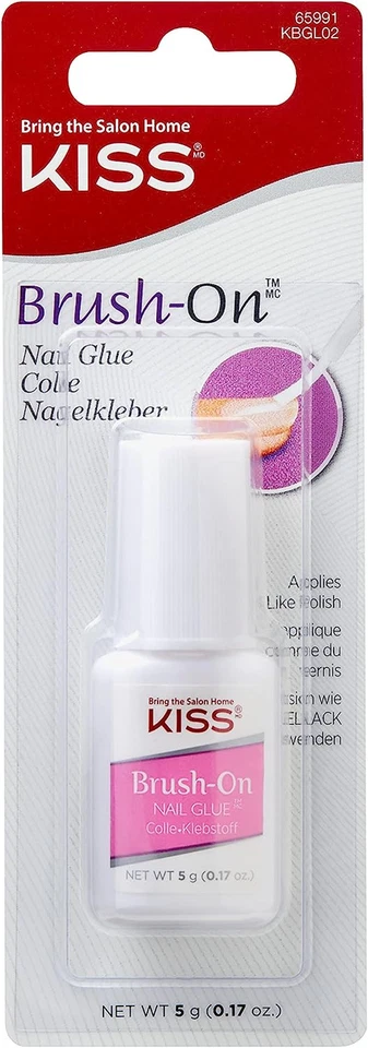 Kiss Brush-on - Colla per Unghie 5 gr