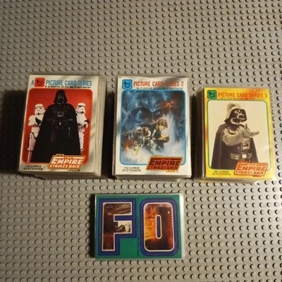 1980 topps star wars empire strikes back Series 1 2 3 Sets with ser. 3 Stick Set - Image 1 of 2