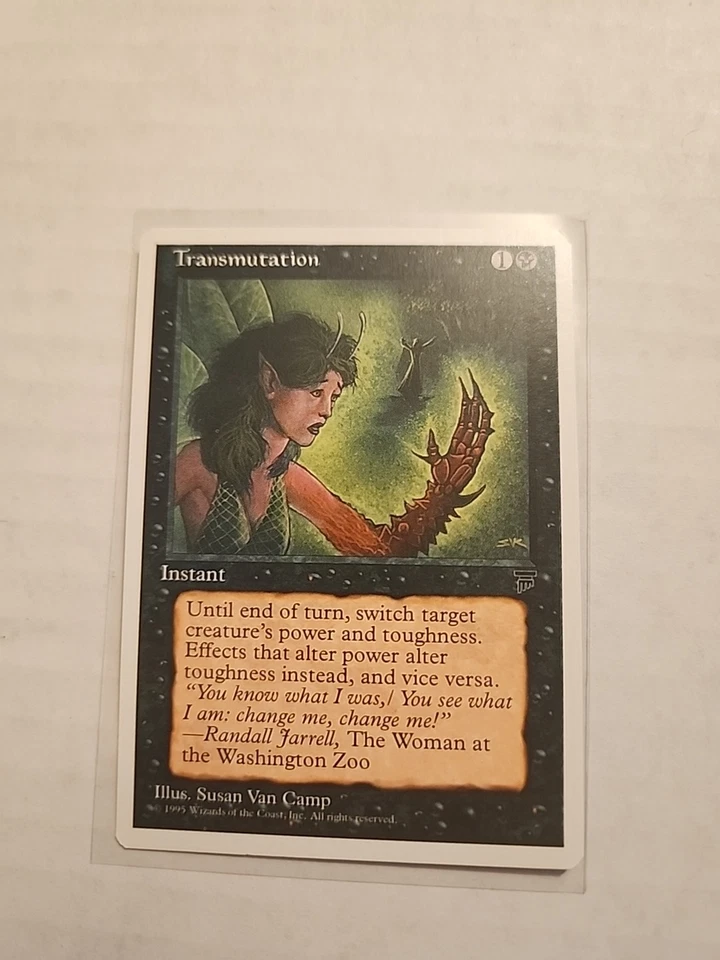 Transmutation - Chronicles - MTG Magic - Common - Black Instant - Image 1 of 1