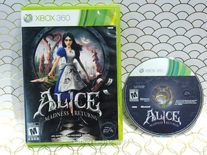 Alice: Madness Returns (Microsoft Xbox 360, 2011) Game and Case, TESTED - Picture 1 of 16