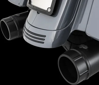 Silenciador deslizable negro VH 4,5 pulgadas Torquer 450 Harley Street Glide CVO 10-16 Foto 1 de 4