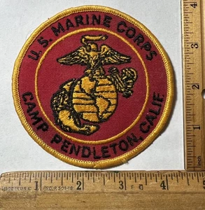 Parche con el logotipo de Pendleton California del campamento del Cuerpo de Marines de Estados Unidos de colección USMC Estados Unidos - Imagen 1 de 2