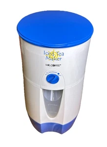 Mr Coffee Blue And White 3 Quart Macchina da tè ghiacciata TM 39P testata NO BROCCA (leggi) - Foto 1 di 4