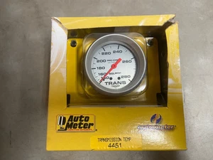 *Autometer 4451 Ultra-Lite Transmission Temperature Gauge, 2-5/8", 100-280 F, - Bild 1 von 2