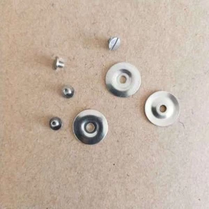 Flute Parts: 40Pcs Set Flute Press pad and 40Pcs Screws - Picture 1 of 3