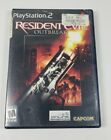 Resident Evil Outbreak Playstation 2 Ps2 Complete