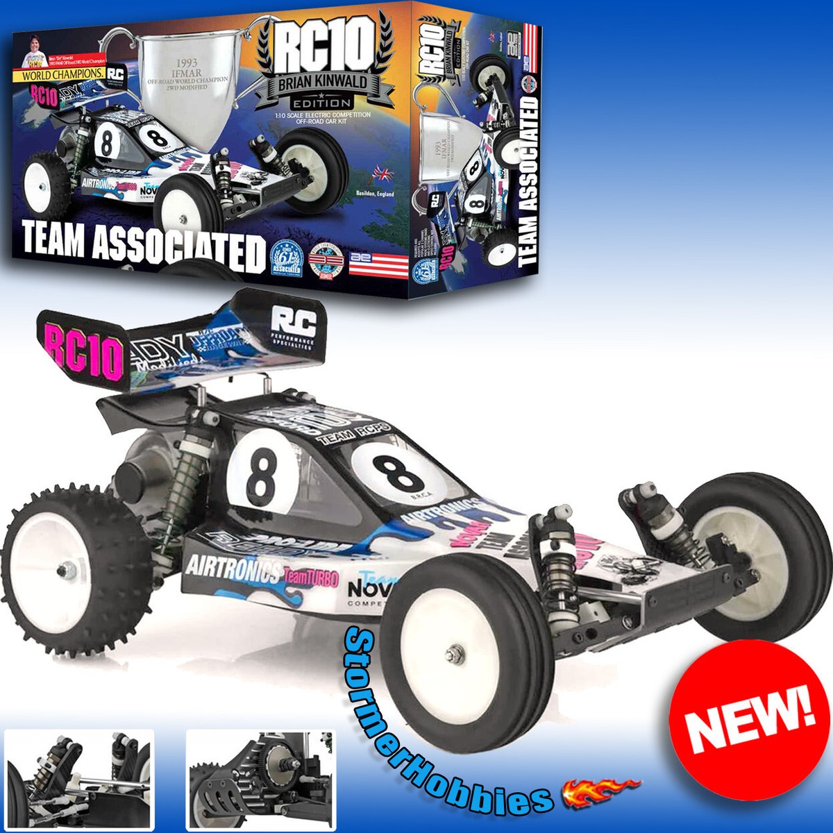 RC10 Unassembled Kit Hobby RC Car, Truck & Motorcycle