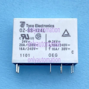 1 Stück OZ-SS-124L 24VDC Leistungsrelais 8 Pins Neu~ - Bild 1 von 4