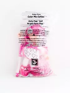 Vintage 2001 Fisher Price Color Me Cuties PINK PATTY (NEW in Plastic) - Bild 1 von 3