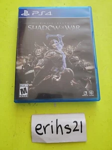 Middle-Earth: Shadow of War para Sony PlayStation 4 *Probado Funcionando Completo PS 4 - Imagen 1 de 3