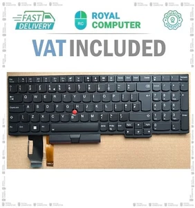New For Lenovo Thinkpad T590 P52 P72 P53 P53S P73 UK Keyboard Backlit - 01YP708 - Picture 1 of 2