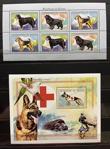 Dog / Red Cross - stamps - Timbres MNH** - AM4 - Picture 1 of 1
