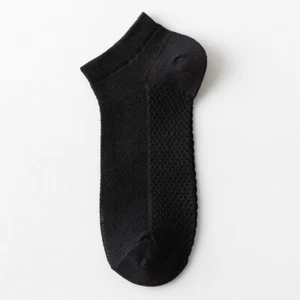 2 pairs of men's summer thin solid color anti odor socks - Picture 1 of 2