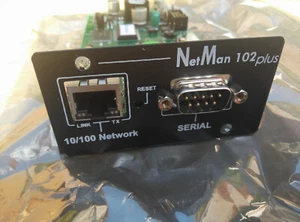 Riello UPS Netman 102 plus Networkmodul 9UAXB0062-01B - Afbeelding 1 van 9