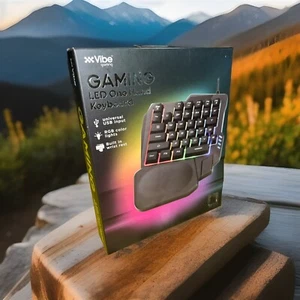 Vibe Gaming Gaming Led One Hand Keyboard - Picture 1 of 1
