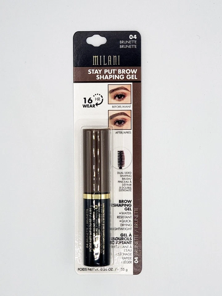 NUEVO Gel modelador de cejas Milani Stay Put - 04 BRUNNRTTE Foto 1 de 1