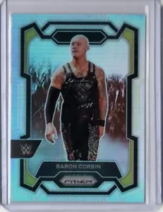 2024 Panini Prizm WWE BARON CORBIN Silver Prizm Card #110 NXT RAW SMACKDOWN - Picture 1 of 2