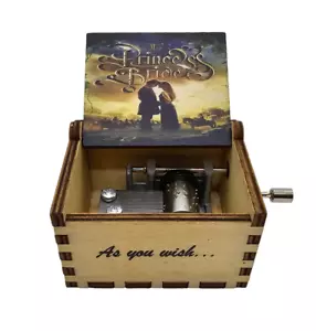 Caja de música The Princess Bride libro de cuentos tema de amor 1987 Princess Buttercup Westle - Imagen 1 de 8