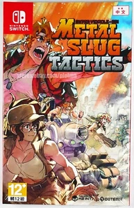 METAL SLUG TACTICS New NINTENDO SWITCH Game Slipcover Asian Release, USA Seller - Picture 1 of 4