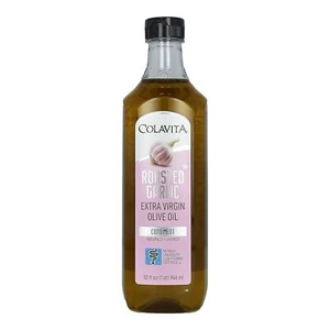Colavita Roasted Garlic Extra Virgin Olive Oil, Low FODMAP, 32 Fl Oz (Pack of 1) - Picture 1 of 9