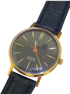 Reloj de pulsera vintage soviético URSS para hombre "Poljot de Luxe" 23 joyas Foto 1 de 4