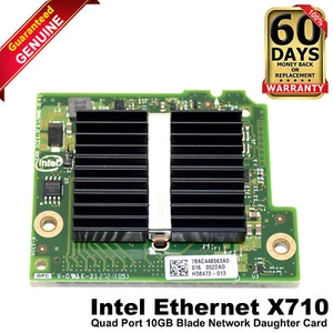 Dell EMC PowerEdge Intel X710 10GbE Quad-Ports Blade Network Daughter Card Y348Y - Afbeelding 1 van 5