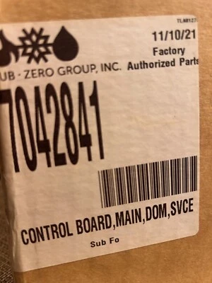 Sub Zero 7042841  Main Control Board brand new - Image 1 of 2