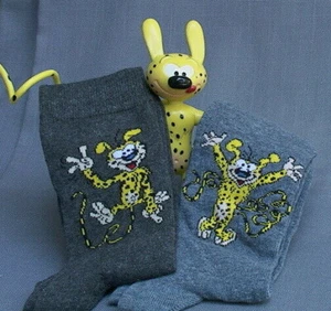 Marsupilami Socks - Men & Boys - French Comic Character - Fun! - Picture 1 of 21