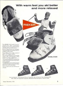 Rieker G 625 1968 barco de esquí anuncio - Imagen 1 de 1