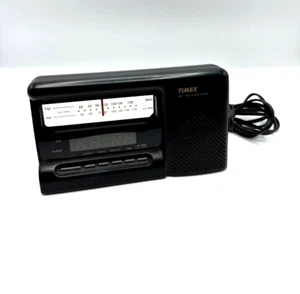 Timex Clock Radio Model TX222B AM/FM Alarm w/See through Radio Dial WORKING - Picture 1 of 7