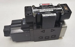 Nachi SS-G01-A2X-R-C115-E20 Hydraulic Directional Control Solenoid Valve 120V - Picture 1 of 5