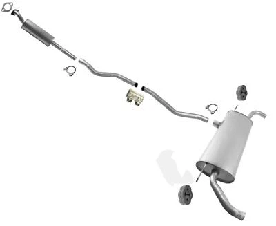 Silenciador de tubos de sistema de escape para Ford Fusion 13-16 tracción delantera 2,0 L turbo Foto 1 de 4