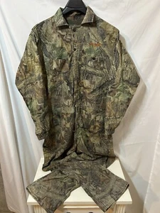Vintage Scent Lok Advantage Timber Unlined Coveralls Polyester Camo Men’s Large - Picture 1 of 14