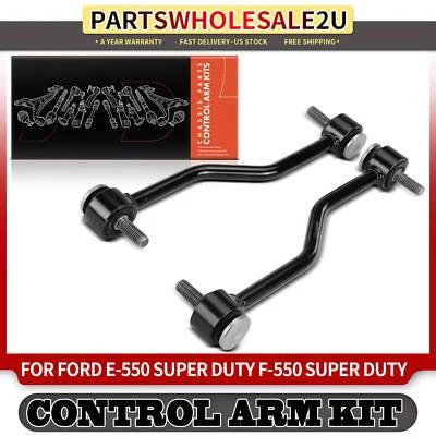 Kit de enlace de barra estabilizadora trasera 2 piezas para Ford F-350 Super Duty 2017-2019 E-550 Super Duty Foto 1 de 4